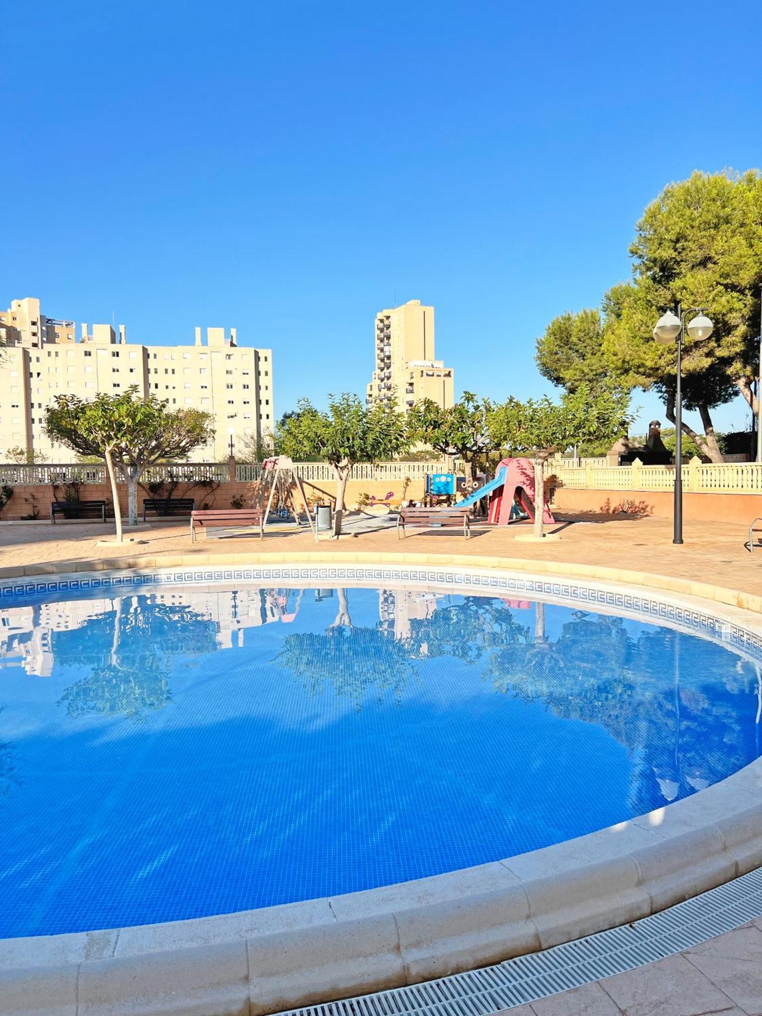 坎佩略Coqueto Con Piscina, Nuevo A 50M Del Mar, Parking Gratis公寓 外观 照片