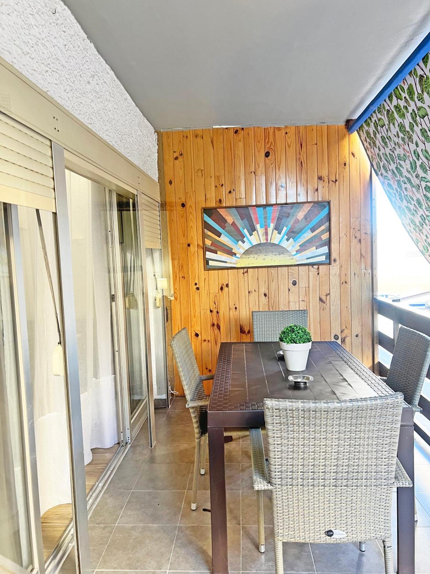 坎佩略Coqueto Con Piscina, Nuevo A 50M Del Mar, Parking Gratis公寓 外观 照片