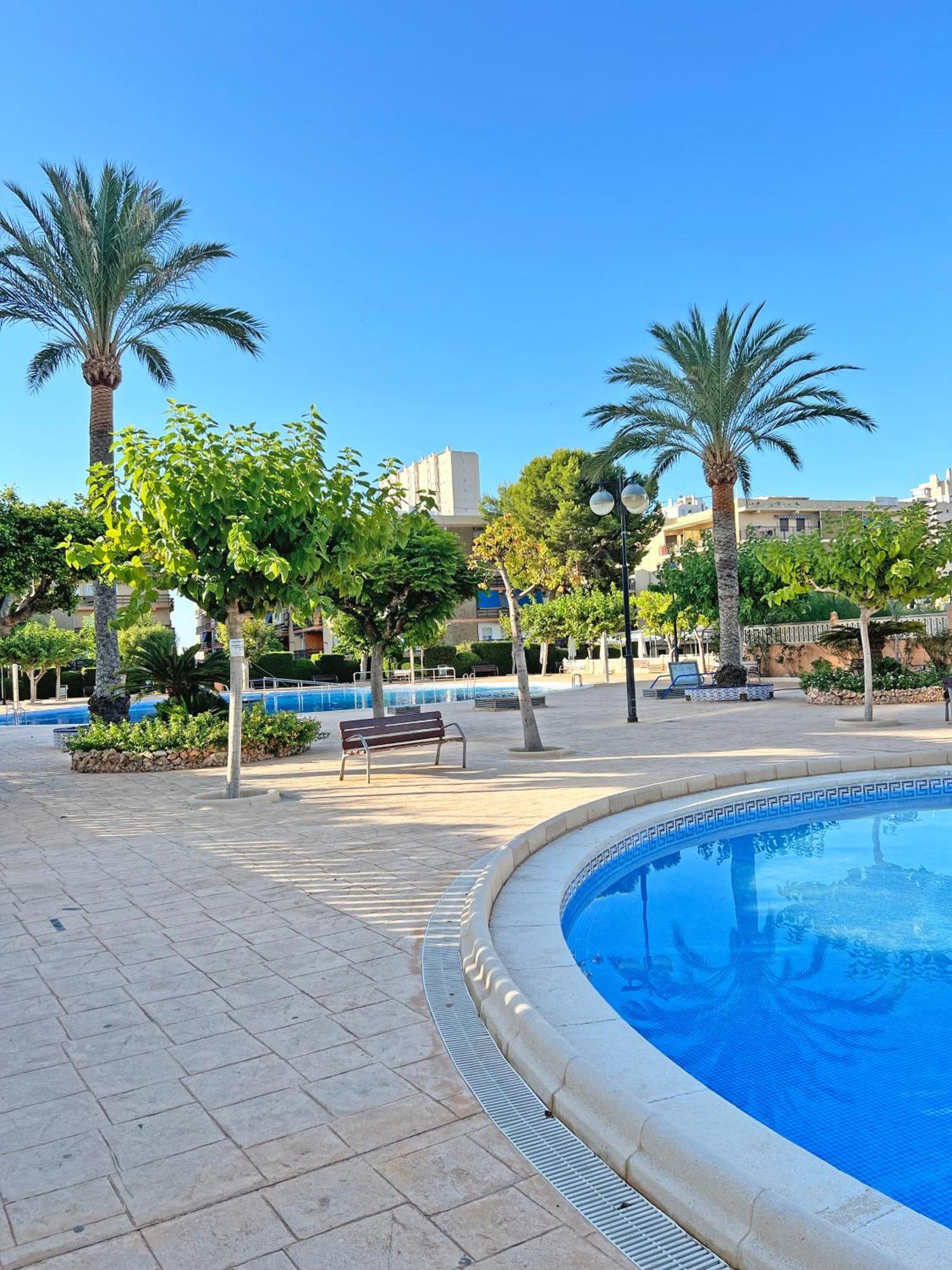 坎佩略Coqueto Con Piscina, Nuevo A 50M Del Mar, Parking Gratis公寓 外观 照片