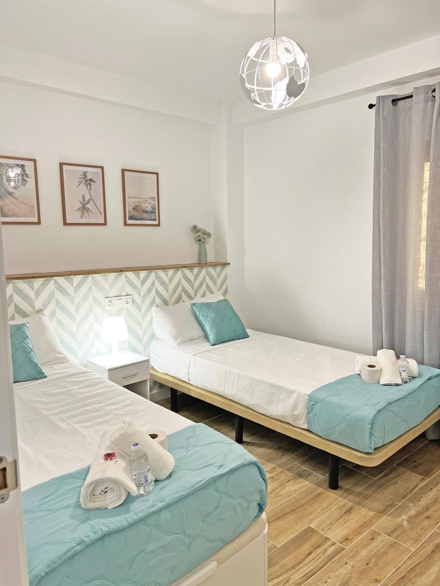 坎佩略Coqueto Con Piscina, Nuevo A 50M Del Mar, Parking Gratis公寓 外观 照片