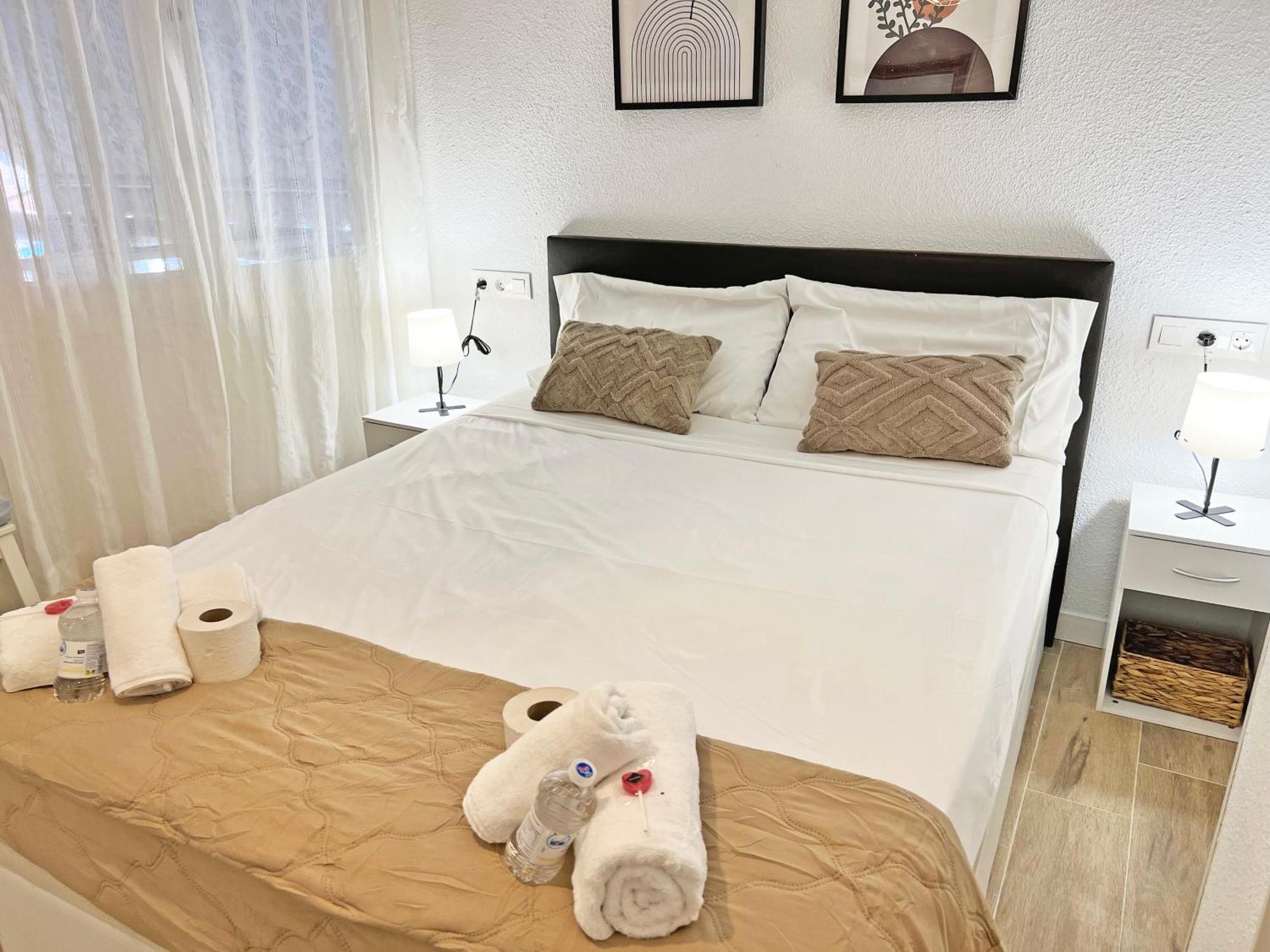 坎佩略Coqueto Con Piscina, Nuevo A 50M Del Mar, Parking Gratis公寓 外观 照片