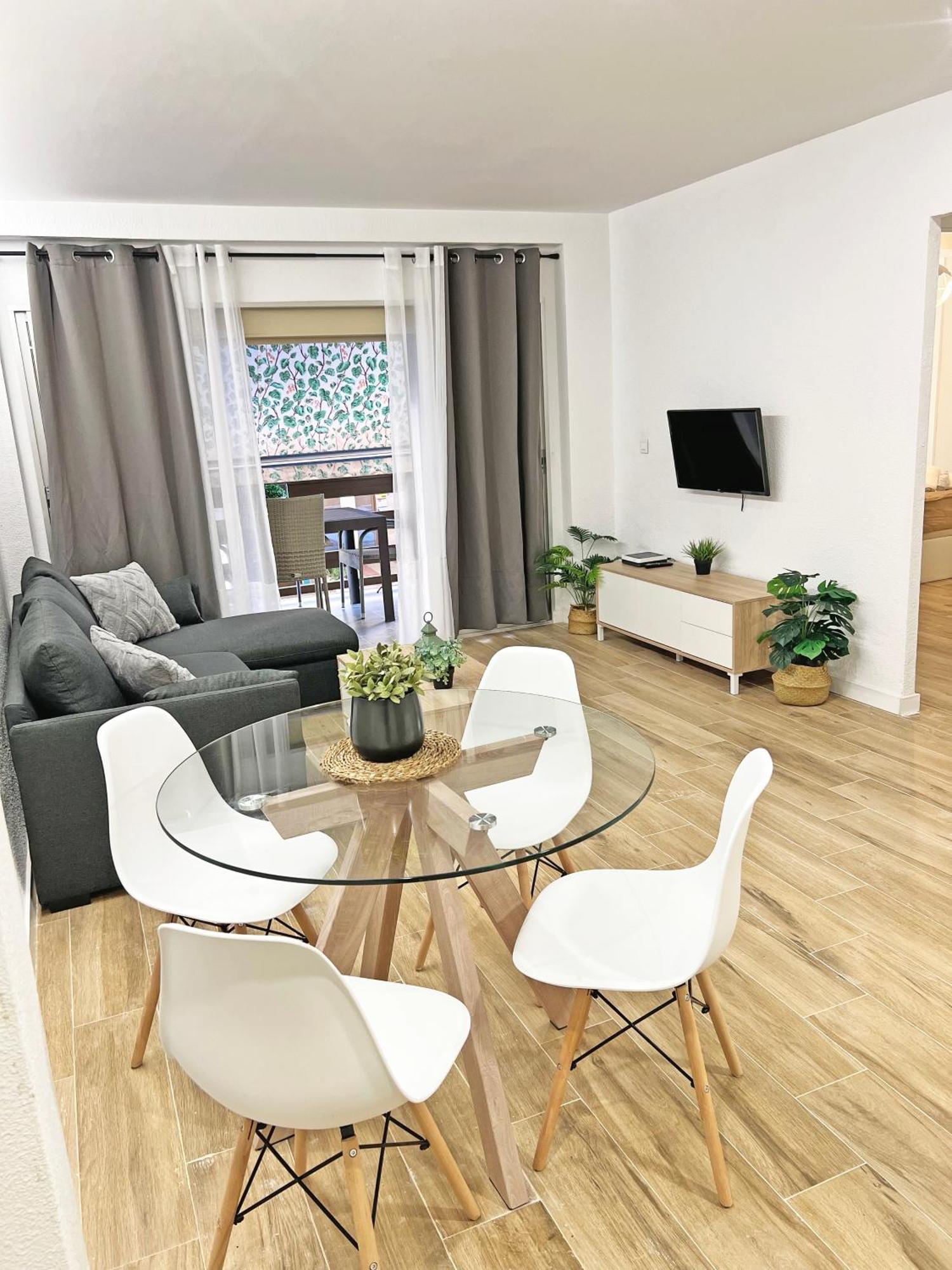 坎佩略Coqueto Con Piscina, Nuevo A 50M Del Mar, Parking Gratis公寓 外观 照片